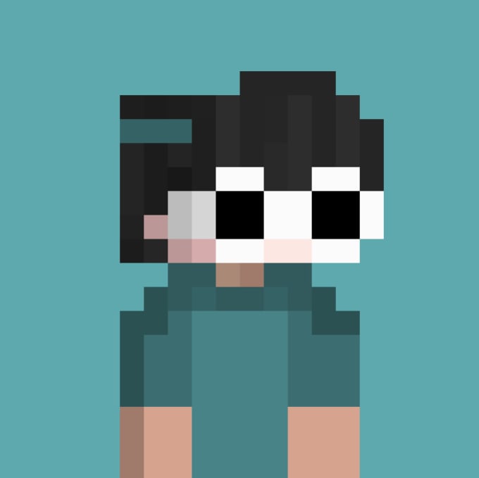 Make you a pixelated minecraft profile picture by Joudos | Fiverr