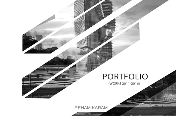 create unique architectural presentation and portfolio