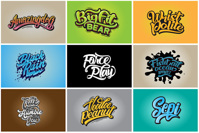 do a killer hand drawn typography, vintage logo