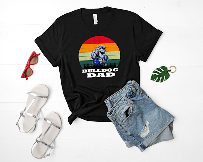 create attractive graphic t shirt design