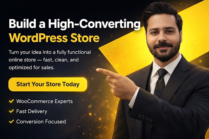 develop wordpress website and ecommerce store