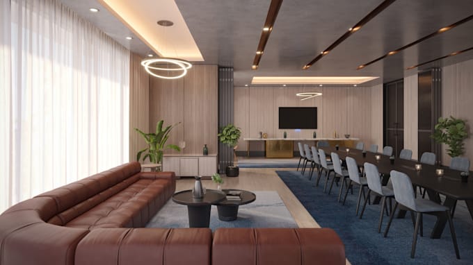 do interior design rendering and visualization rendering