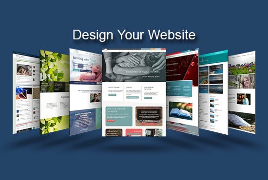 do responsive web design and build a complete website