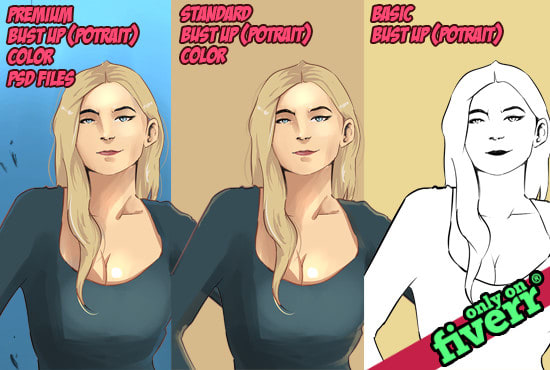 draw you in my anime art style
