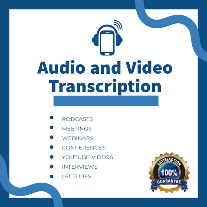 transcribe audio or video files in 24 hours