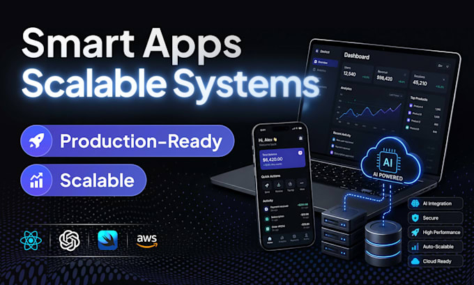 build ai powered mobile and web apps with scalable backend