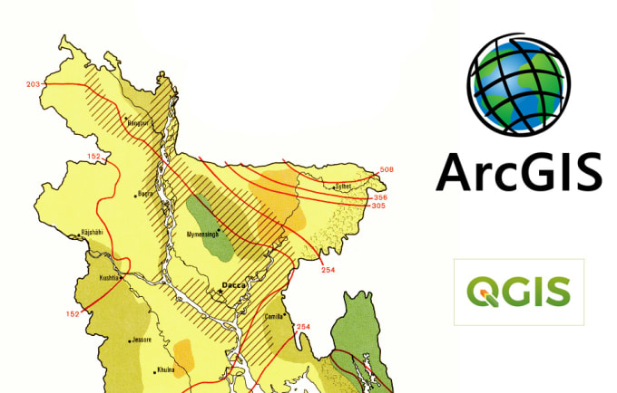 design route maps and custom gis maps