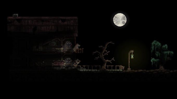 make professional pixel art on the background