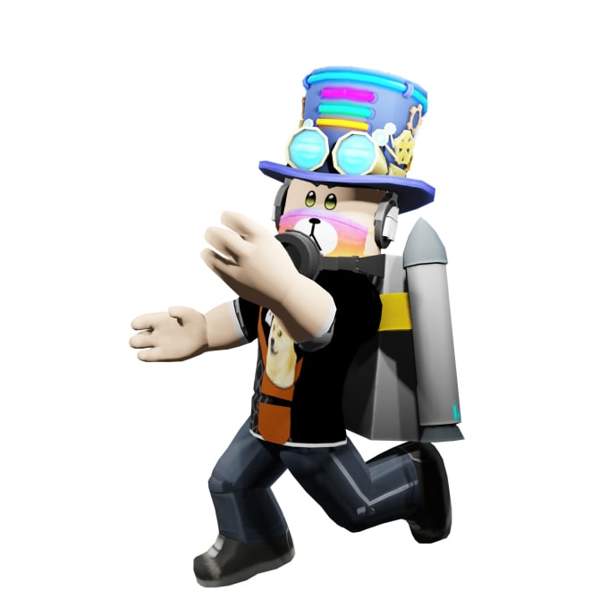 Make a simple 3d roblox player renders by Crazysharkperso | Fiverr