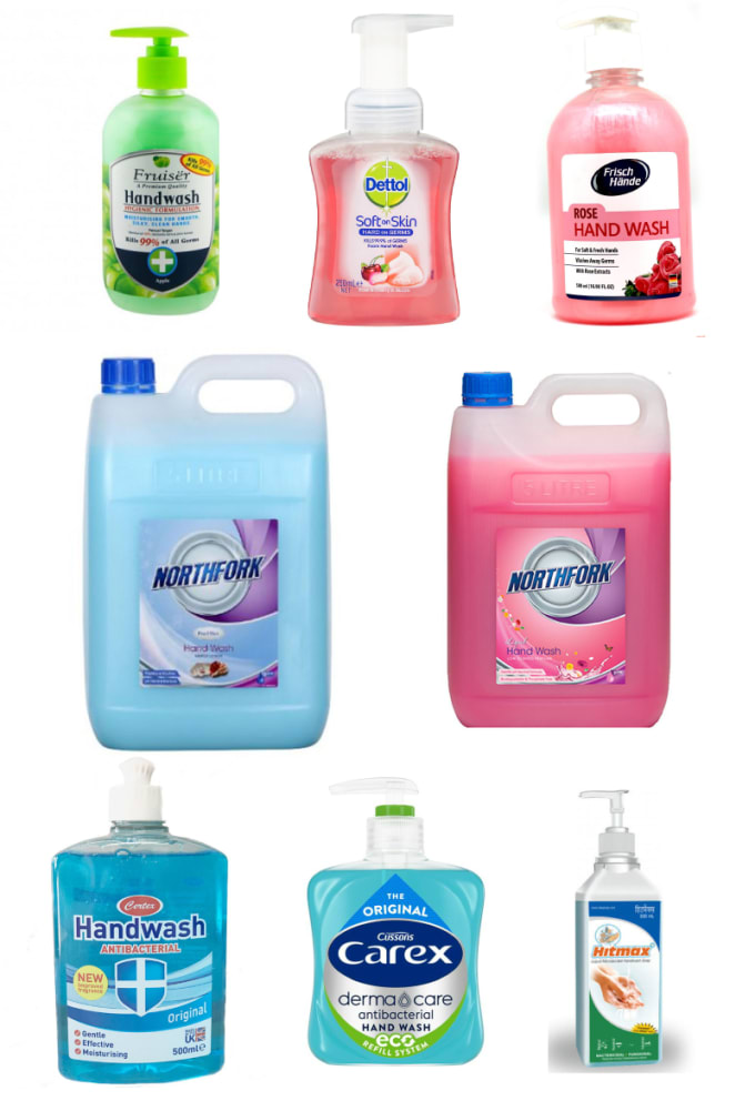 do hand sanitizer, hand wash,liquid soap labeling