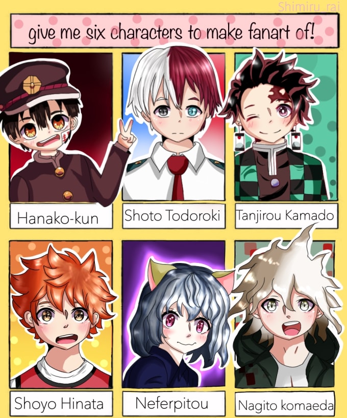 Draw Any Anime Character You Want Me To Draw By Berry Arts Fiverr Draw Any Anime Character You Want Me To Draw By Berry Arts Fiverr