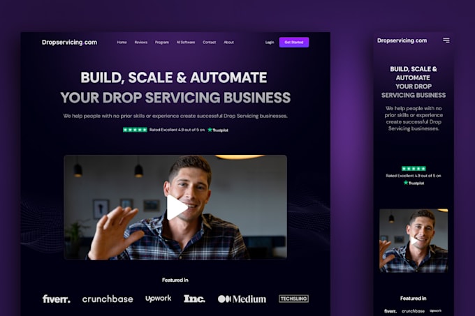 design and build a professional webflow website