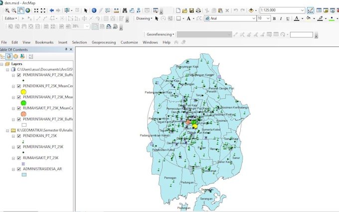 do geographic information system or gis analysis