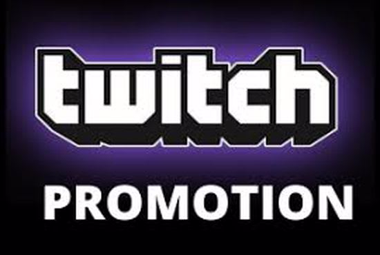 Promote your twitch channel,twitch stream to 800k gamers by Exp ...