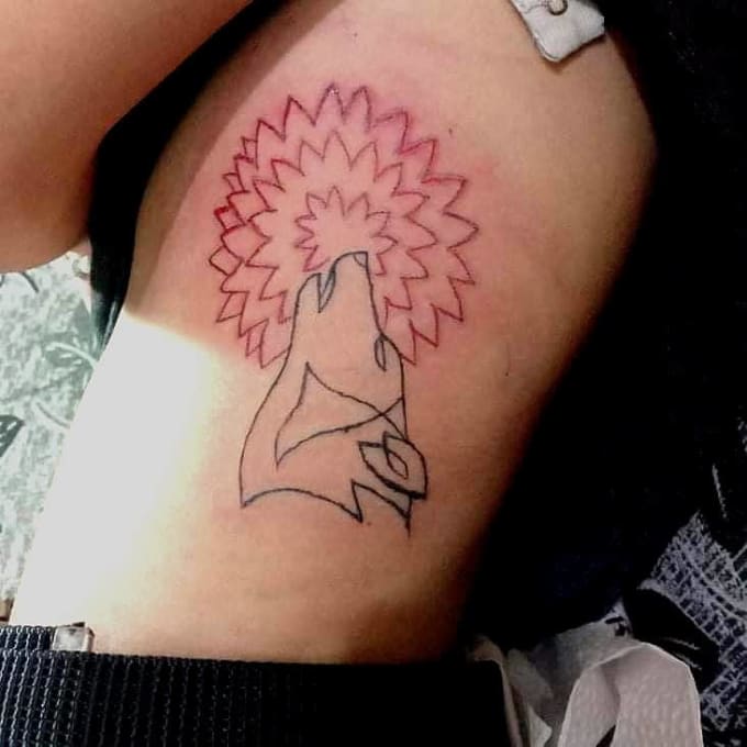 design your tattoo line art