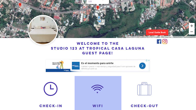make multilingual airbnb welcome book