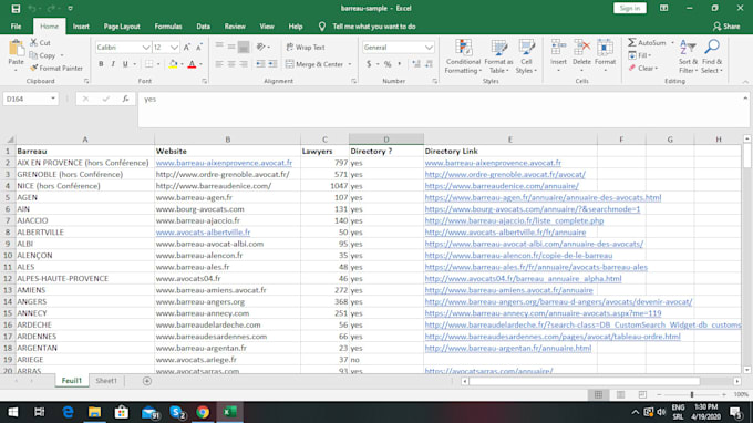 do data scraping, entry, cleaning, web research for data