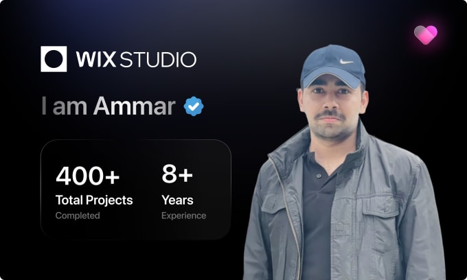 design or redesign responsive wix studio or editor x website