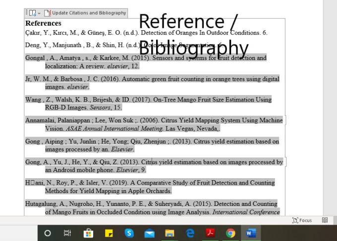 how to insert a citation in the document