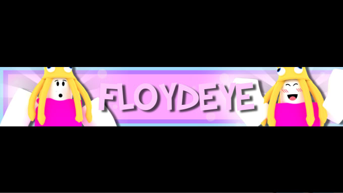Make you a roblox gfx youtube banner or profile picture by Floydeye