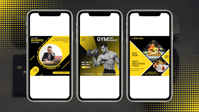 design amazing facebook or instagram post, flyer, banner ad
