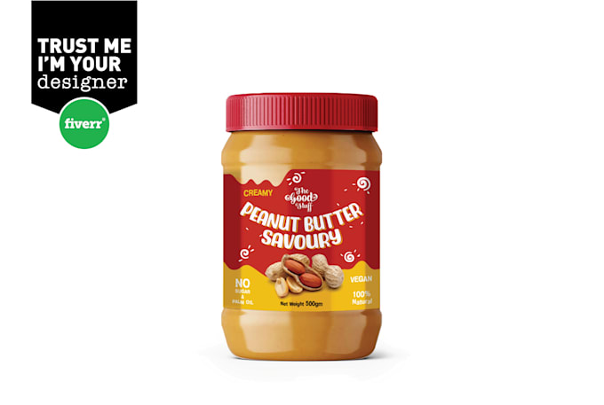 do spice label, honey label, peanut butter label design