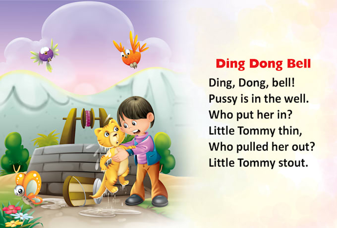 design engaging storybook for children book illustration