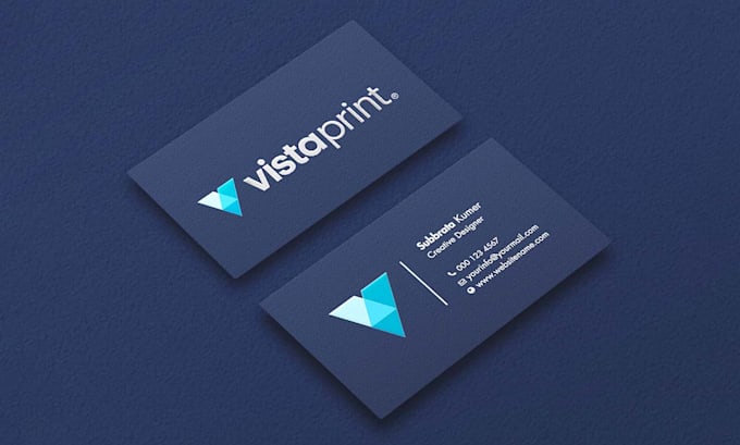 design your business card for moo print, vistaprint, and gotprint