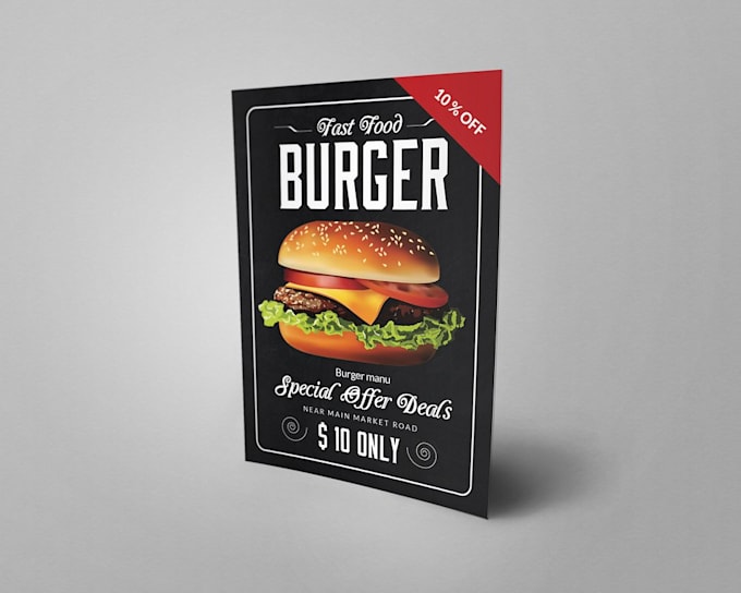 design custom advertising flyer