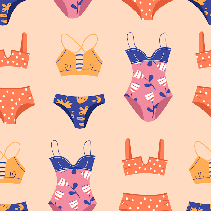 create modern seamless pattern