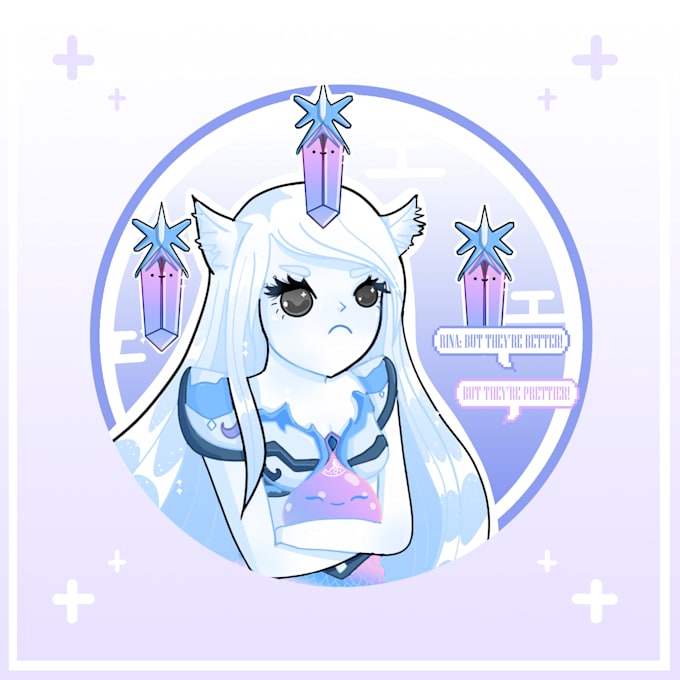 draw your character in a kawaii style