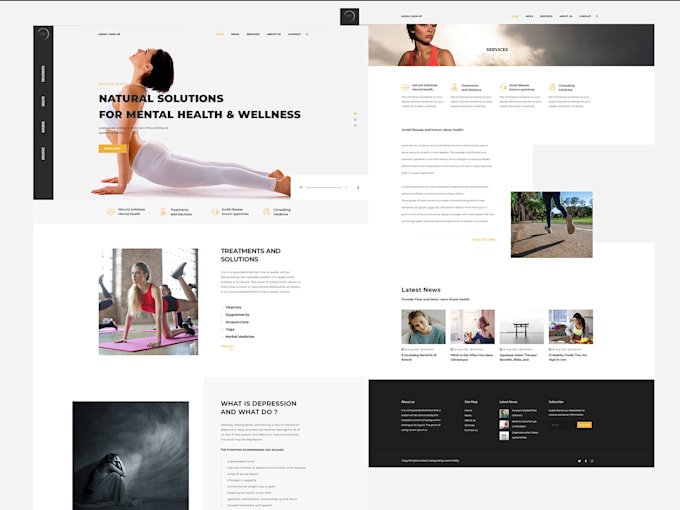 convert psd to html responsive