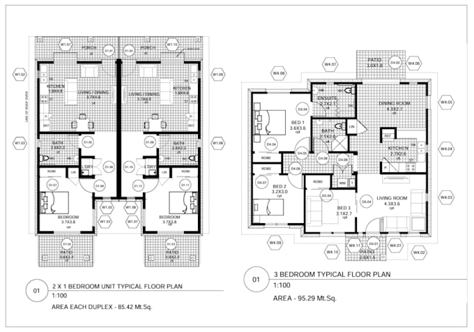 plan and draw 2d architectural floor plans on autocad