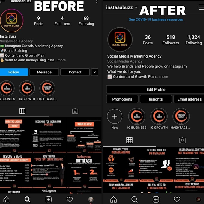 manage and skyrocket organic instagram growth