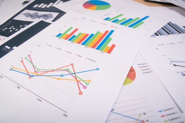 design excel charts and tables for your report
