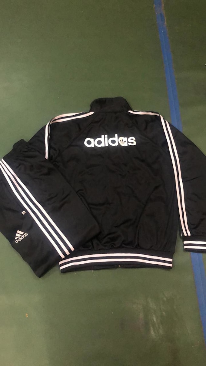 Get Adidas Tracksuit Blue And Black Pics