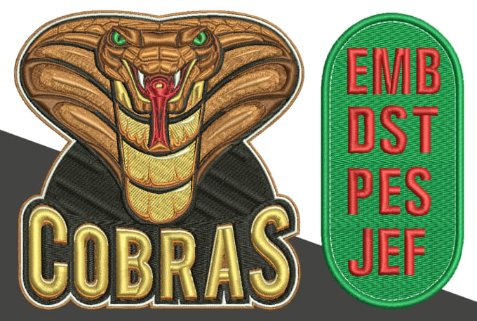 create different embroidery files dst, pes,pdf and many more