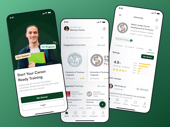 do amazing website or mobile app ui ux design in figma