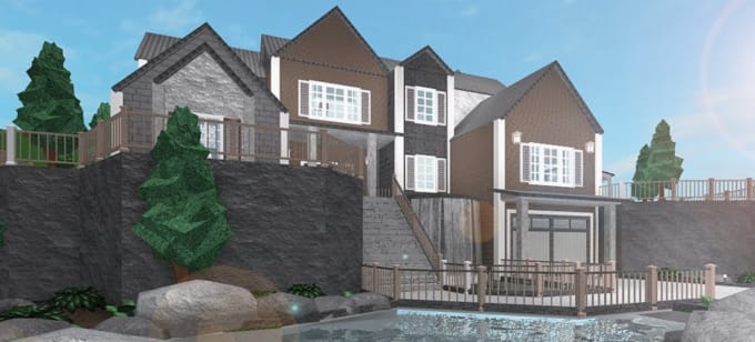 Build you a bloxburg house by Pizzapiepig123