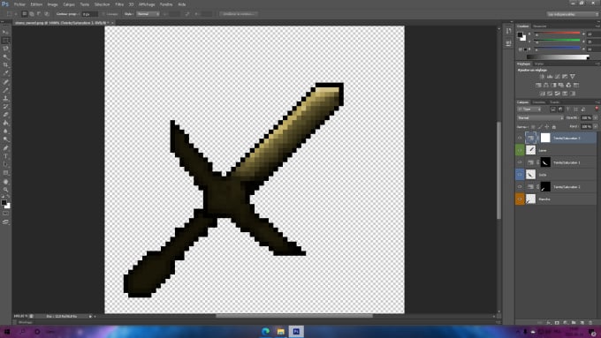 Make The Texture Of All Swords In Minecraft For You By El Dude Fiverr