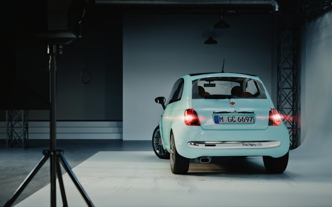 produce a realistic automotive car render or animation