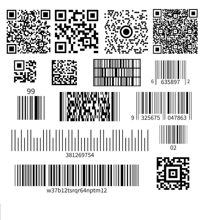 we make any barcode labels or qr code in half an hour