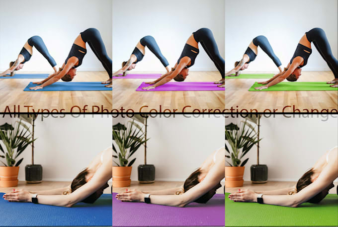 do color change, color correction, photo restoration