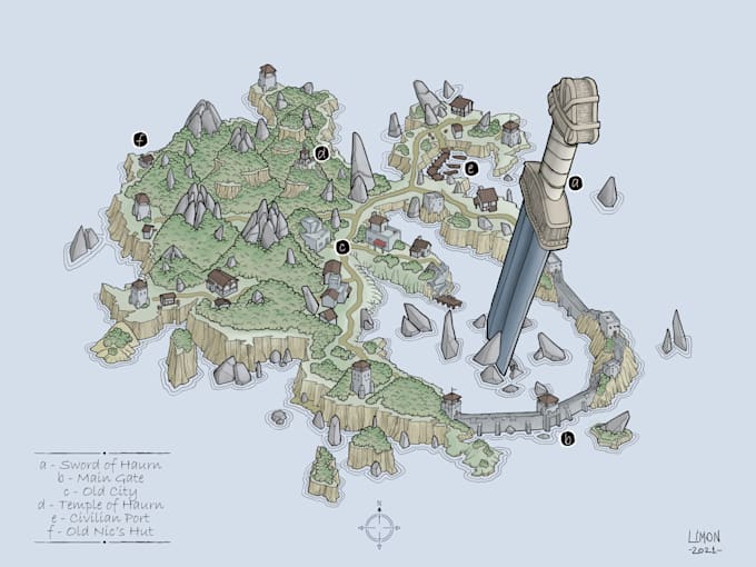 draw fantasy maps for authors and dungeon masters