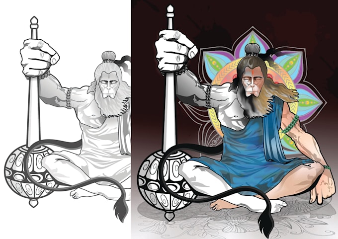 customize any illustration in photoshop