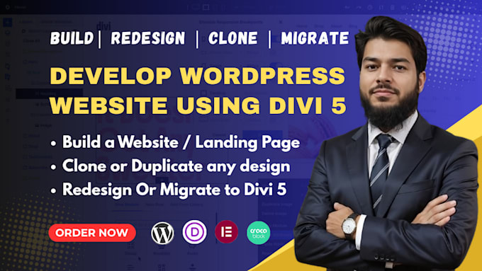 copy, clone, duplicate, redesign or migrate any website using divi 5