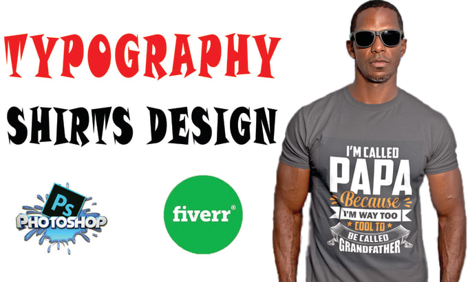 make typography shirts design