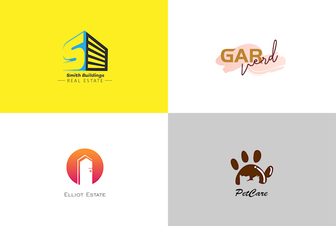 design a modern lettermark and wordmark logo design