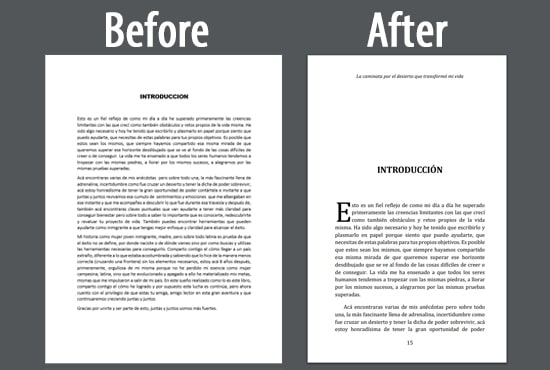 format your manuscript for amazon kindle and paperback