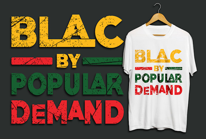 do typography and trendy custom merch t shirt